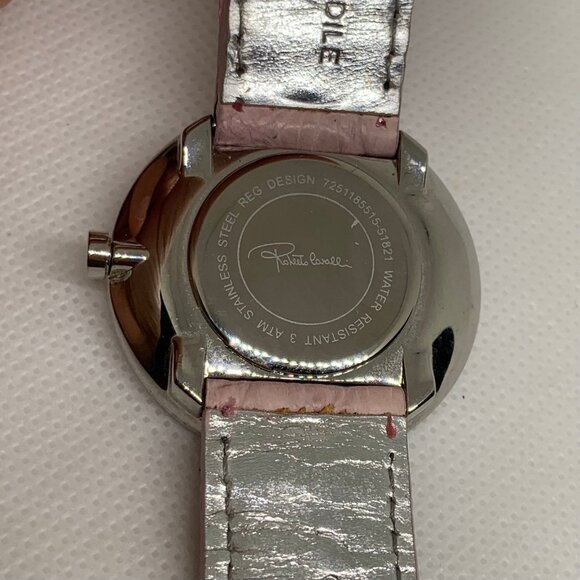 Roberto Cavalli watch 36mm genuine crocodile Italy leather up to 7” running - Picture 6 of 9